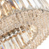 Flush luminaire in Crystal LL00018