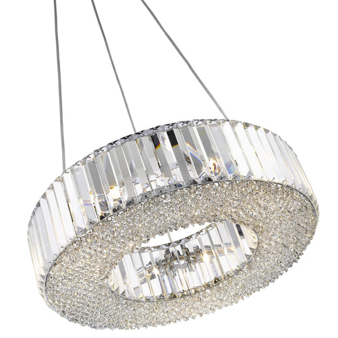 Decorative Luminaire In Chrome And Clear LL00021
