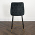 Native Home Lifestyle Chesterfield Black Kitchen Bar Stools (Set Of 2)
