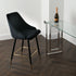 Native Home Lifestyle Chesterfield Black Kitchen Bar Stools (Set Of 2)