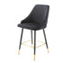 Native Home Lifestyle Chesterfield Black Kitchen Bar Stools (Set Of 2)