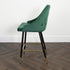 Native Home Lifestyle Chesterfield Green Kitchen Bar Stools (Set Of 2)