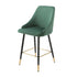 Native Home Lifestyle Chesterfield Green Kitchen Bar Stools (Set Of 2)