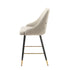 Native Home Lifestyle Chesterfield Grey Kitchen Bar Stools (Set Of 2)