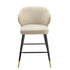 Native Home Lifestyle Manhattan Beige Kitchen Bar Stools (Set Of 2)