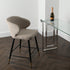 Native Home Lifestyle Manhattan Beige Kitchen Bar Stools (Set Of 2)