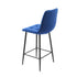 Native Home Lifestyle Squared Navy Blue Kitchen Bar Stools (Set Of 2)