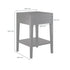 Cheriton Bedside | 1 Drawer | Black
