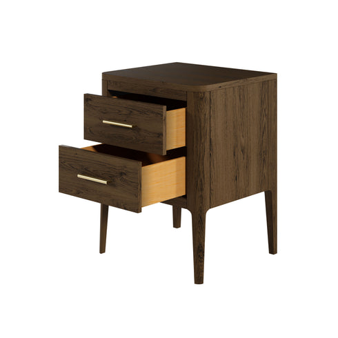 Abberley Bedside | Brown