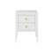 Abberley Bedside | White
