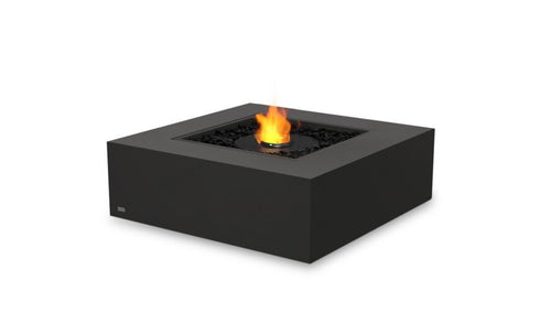 Ecosmart Fire Base 40 Fire Pit Table - Graphite Finish / Black Burner - ESF.O.BAS.40.GH.B