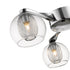 Flush Fitting Luminaire In Chrome LL00035