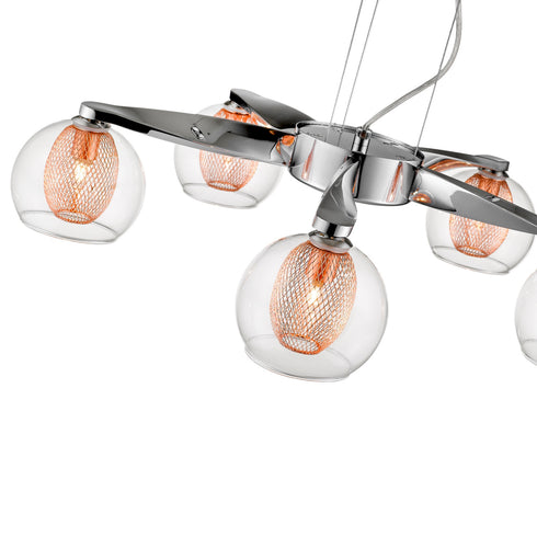 Decorative Luminaire In Copper LL00040