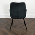 Native Home Lifestyle Chesterfield Black Dining Chairs (Set Of 2)