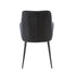 Native Home Lifestyle Chesterfield Black Dining Chairs (Set Of 2)