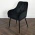 Native Home Lifestyle Chesterfield Black Dining Chairs (Set Of 2)