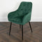 Native Home Lifestyle Chesterfield Green Dining Chairs (Set Of 2)