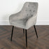 Native Home Lifestyle Chesterfield Grey Dining Chairs (Set Of 2)