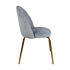 Native Home Lifestyle Velvet Dining Chairs - Gold Legs (Set Of 2)