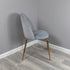 Native Home Lifestyle Velvet Dining Chairs - Gold Legs (Set Of 2)