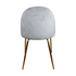 Native Home Lifestyle Velvet Dining Chairs - Gold Legs (Set Of 2)