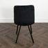 Native Home Lifestyle Squared Black Dining Chairs (Set Of 2)