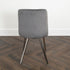 Native Home Lifestyle Squared Grey Dining Chairs (Set Of 2)