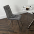 Native Home Lifestyle Squared Grey Dining Chairs (Set Of 2)