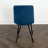 Native Home Lifestyle Squared Navy Blue Dining Chairs (Set Of 2)