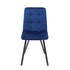 Native Home Lifestyle Squared Navy Blue Dining Chairs (Set Of 2)