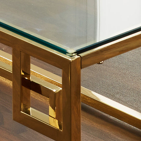 Native Home Lifestyle Cesar Gold Plated Coffee Table