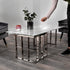 Native Home Lifestyle Marble Glass Manhattan Coffee Table