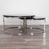 Native Home Lifestyle Black Stone Coffee Table - Nest Of 2
