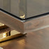 Native Home Lifestyle Nexus Gold And Silver Coffee Table