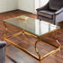 Native Home Lifestyle Rome Gold Coffee Table