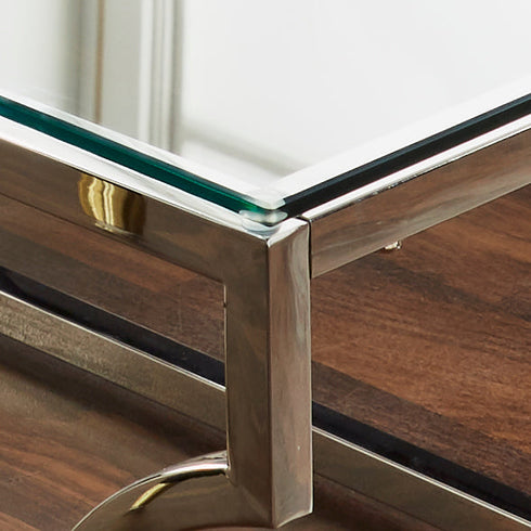 Native Home Lifestyle Rome Silver Coffee Table