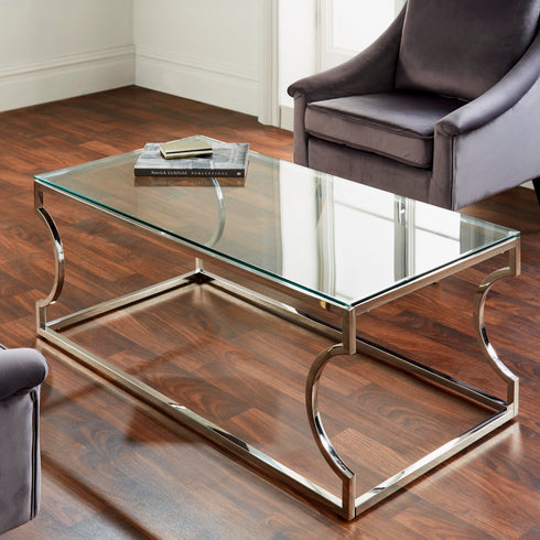 Native Home Lifestyle Rome Silver Coffee Table