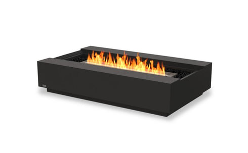 Ecosmart Fire Cosmo 50 Fire Pit Table - Graphite Finish / Black Burner - ESF.O.CMO.50.GH.B