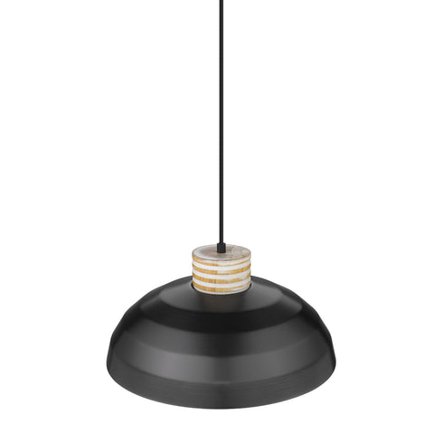 Pendant Luminaire In Gun Black Metal LL00061
