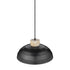 Pendant Luminaire In Gun Black Metal LL00061