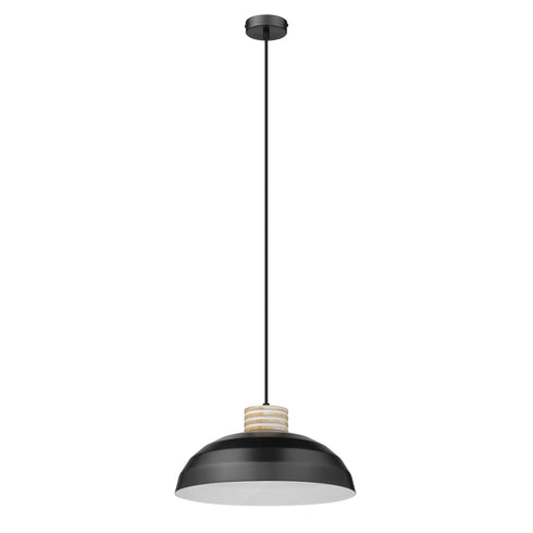 Pendant Luminaire In Gun Black Metal LL00061