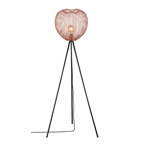 Floor Lamp Luminaire In Copper LL00066