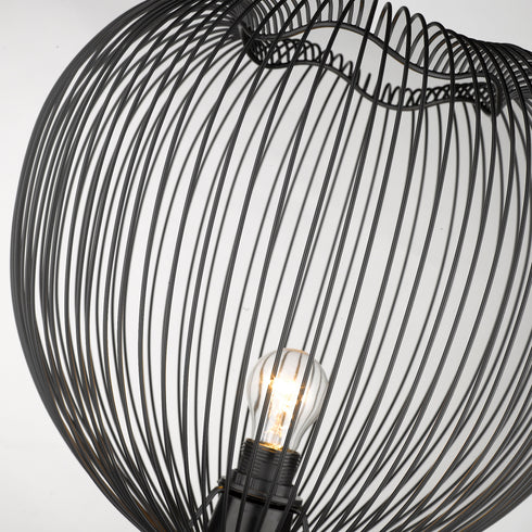 Floor Lamp Luminaire In Matt Black LL00067