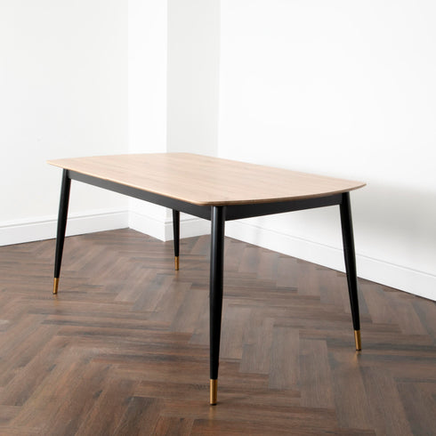 Native Home Lifestyle Light Oak Cambridge Dining Table With 4 Chairs