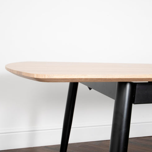Native Home Lifestyle Light Oak Cambridge Dining Table With 4 Chairs
