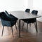 Native Home Lifestyle Grey Oak Oxford Dining Table With 4 Chairs