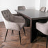 Native Home Lifestyle Espresso Walnut Ascot Dining Table With 6 Chairs