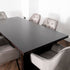 Native Home Lifestyle Espresso Walnut Ascot Dining Table With 6 Chairs