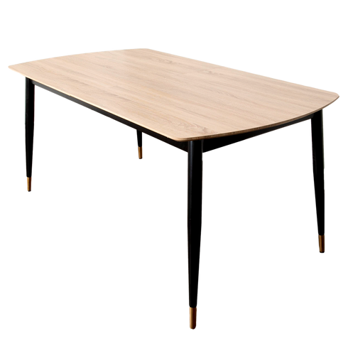 Native Home Lifestyle Light Oak Cambridge Dining Table With 6 Chairs