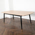 Native Home Lifestyle Light Oak Cambridge Dining Table With 6 Chairs